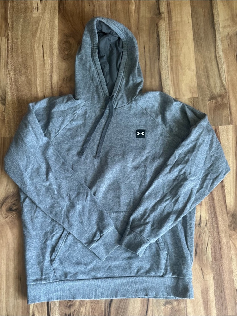 Under Armour Heather Gray Pullover Hoodie